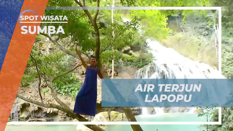 Mengagumi Keindahan Air Terjun Lapopu sebagai Puncak Perjalanan di Sumba  