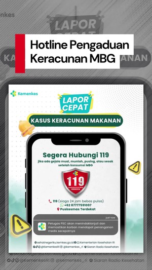 Video Kemenkes Buka Hotline Pengaduan Keracunan MBG