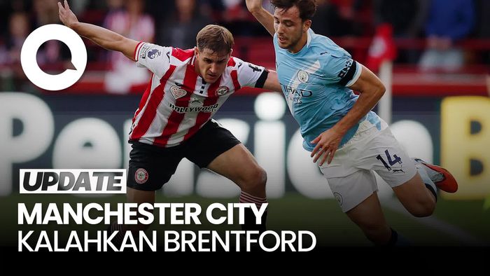 Video Brentford Vs Man City: Gol Tunggal Haaland Menangkan The Citizens