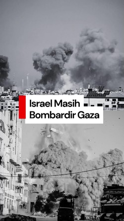 Video: Israel Masih Gaspol Serang Gaza, Abaikan Seruan Trump