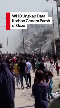 Video: Sekitar 42 Ribu Orang di Gaza Alami Cedera yang Mengubah Hidup 