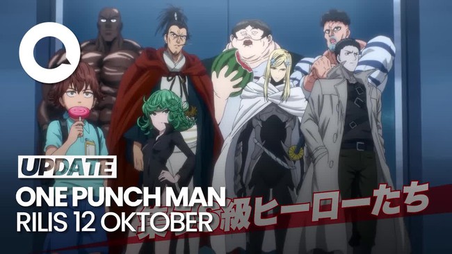 Video: Siap-siap! Anime One Punch Man Season 3 Rilis 12 Oktober