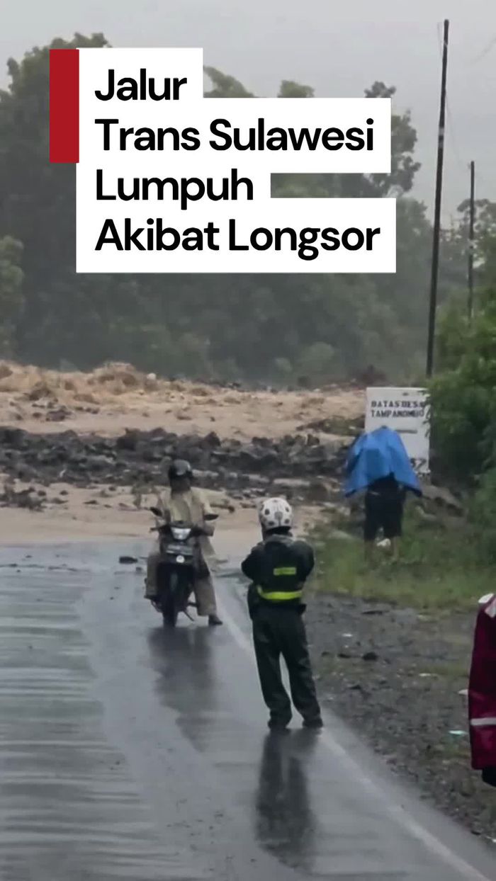 Video: Longsor Landa Tojo Una-Una, Akses Trans Sulawesi Terputus