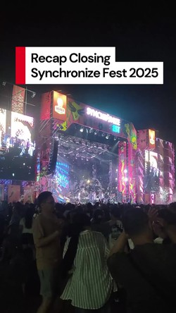 Video Keseruan Hari Ketiga Synchronize Fest 2025: Opick-A4A Clan