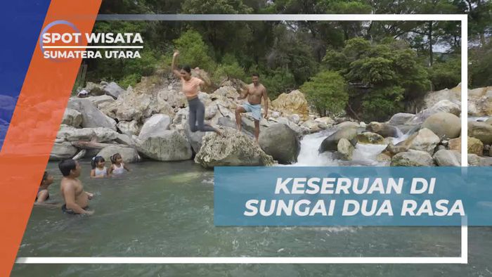 Menghadirkan Keseruan Melompat dari Batu ke Aliran Sungai Dua Rasa yang Menantang di Sumatera Utara  