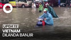 Video: Vietnam Dilanda Banjir, Sekolah-Bandara Terdampak