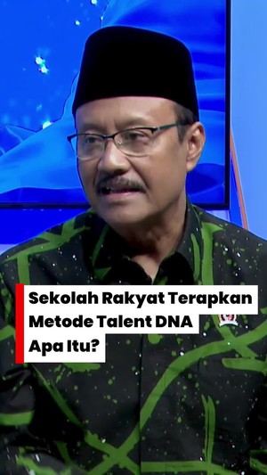 Video: Sekolah Rakyat Terapkan Metode Talent DNA, Apa Itu?