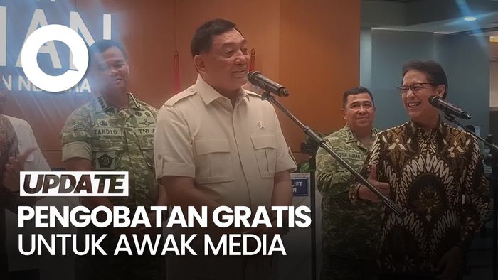 Video: Menhan Gratiskan Awak Media Berobat di RSPPN