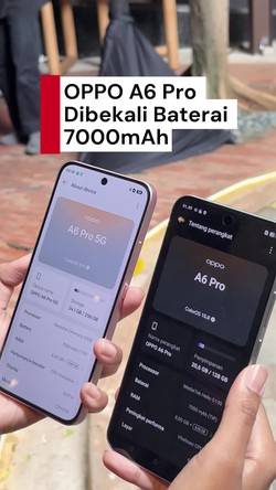 Video: Oppo Seri A6 Pro yang Bisa Jadi Power Bank Dadakan