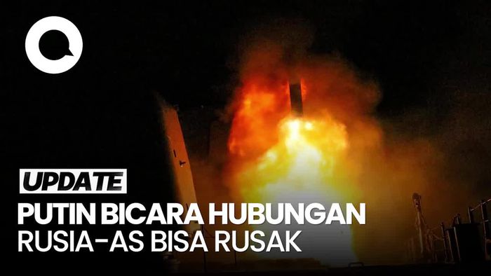 Video: Putin Bicara Hubungan AS-Rusia Rusak Buntut Pasok Tomahawk ke Ukraina