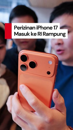 Video: Proses Perizinan Tuntas, iPhone 17 Siap Rilis di RI Bulan Ini