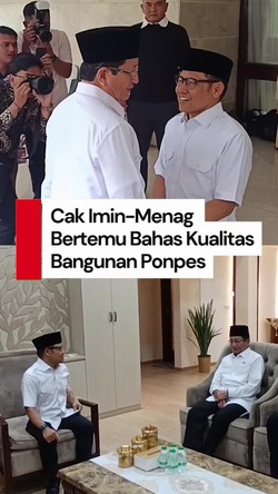 Video: Cak Imin Bertemu Menag, Bahas Kualitas Bangunan Ponpes