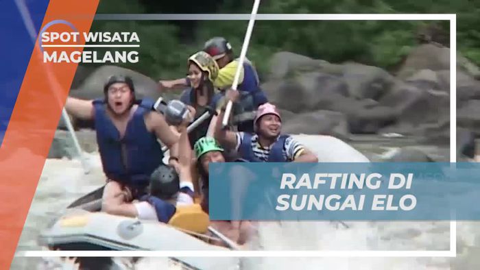 Rafting di Sungai Elo, Magelang