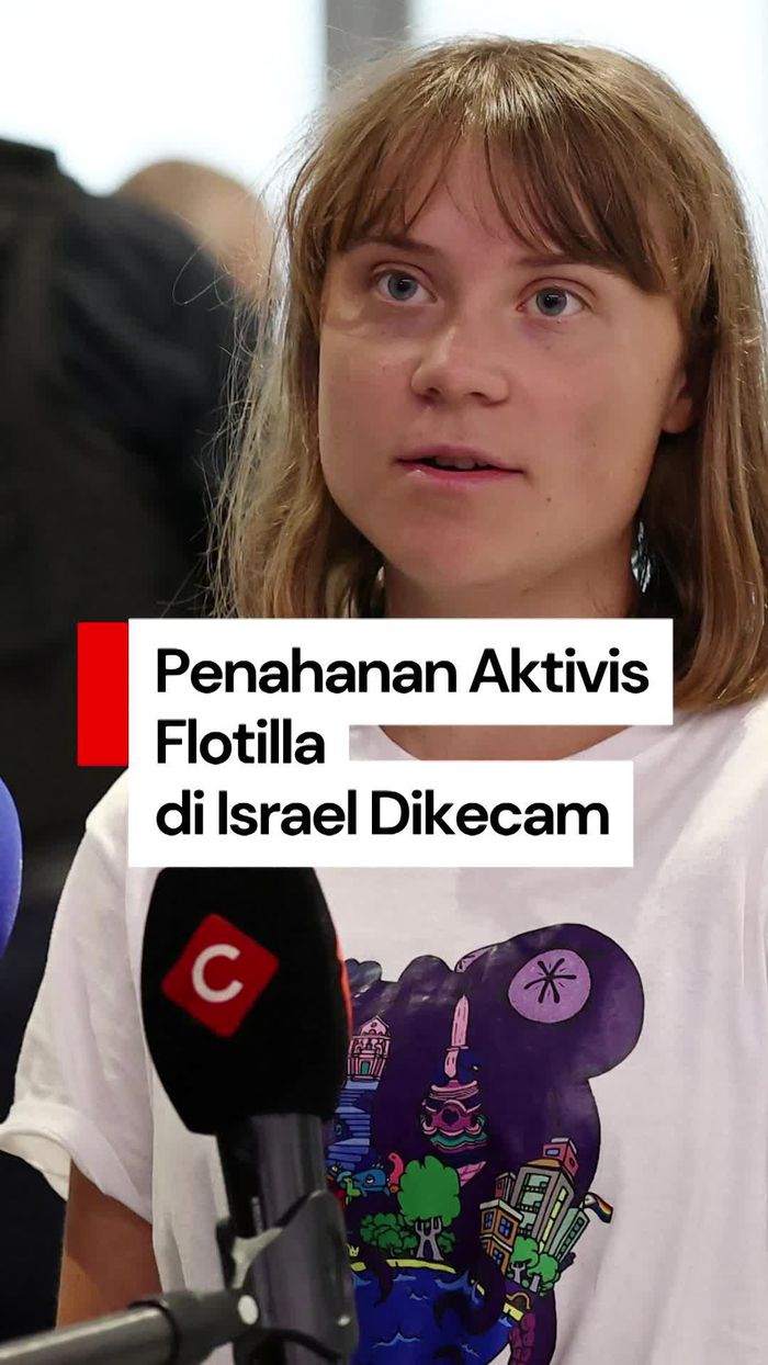 Video: Kecaman Greta Thunberg atas Penahanan Aktivis Flotilla di Israel