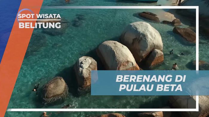Berenang di Pulau Beta, Belitung