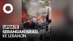 Video: Detik-detik Drone Israel Hantam Mobil di Lebanon, 2 Tewas