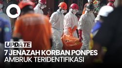 Video: 7 Jenazah Korban Ponpes Ambruk di Sidoarjo Teridentifikasi Lagi