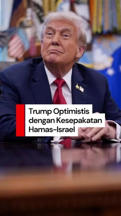 Video: Trump Yakin Kesepakatan Hamas-Israel Bakal Langgeng