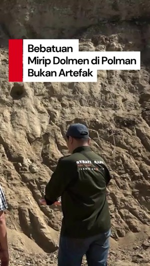 Video: Bebatuan Mirip Dolmen di Polman Ternyata Bukan Artefak