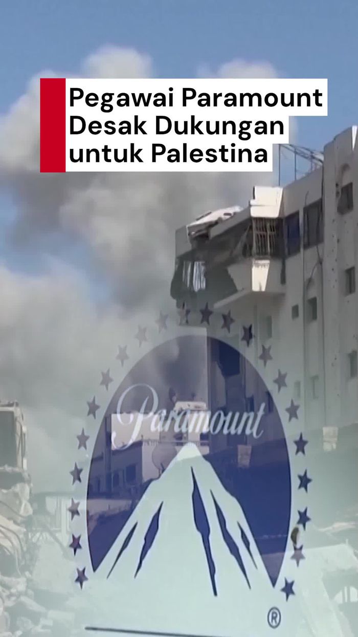 Video: 30 Karyawan Tuntut Sikap Netral Paramount soal Gaza