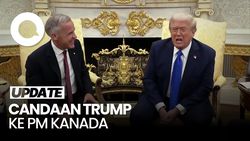 Video Canda Trump Saat Bertemu PM Kanada: Saya Ingin Jadi Pria Hebat