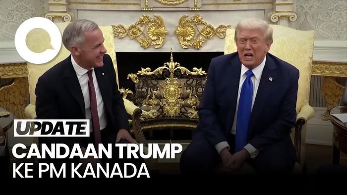 Video Canda Trump Saat Bertemu PM Kanada: Saya Ingin Jadi Pria Hebat