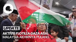 Video: 23 Aktivis Flotilla Tiba di Malaysia Usai Sempat Ditahan Israel