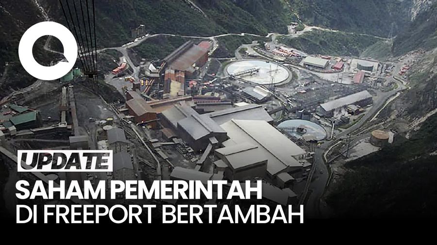 Video: Kata Bahlil, Saham Pemerintah di Freeport Bertambah 12%