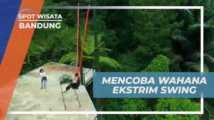 Menantang Adrenalin dengan Wahana Ekstrem Swing di Maribaya Bandung