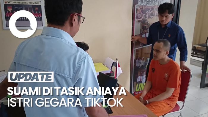 Video: Suami di Tasik Aniaya Istri gegara Cemburu Korban Kerap Main TikTok