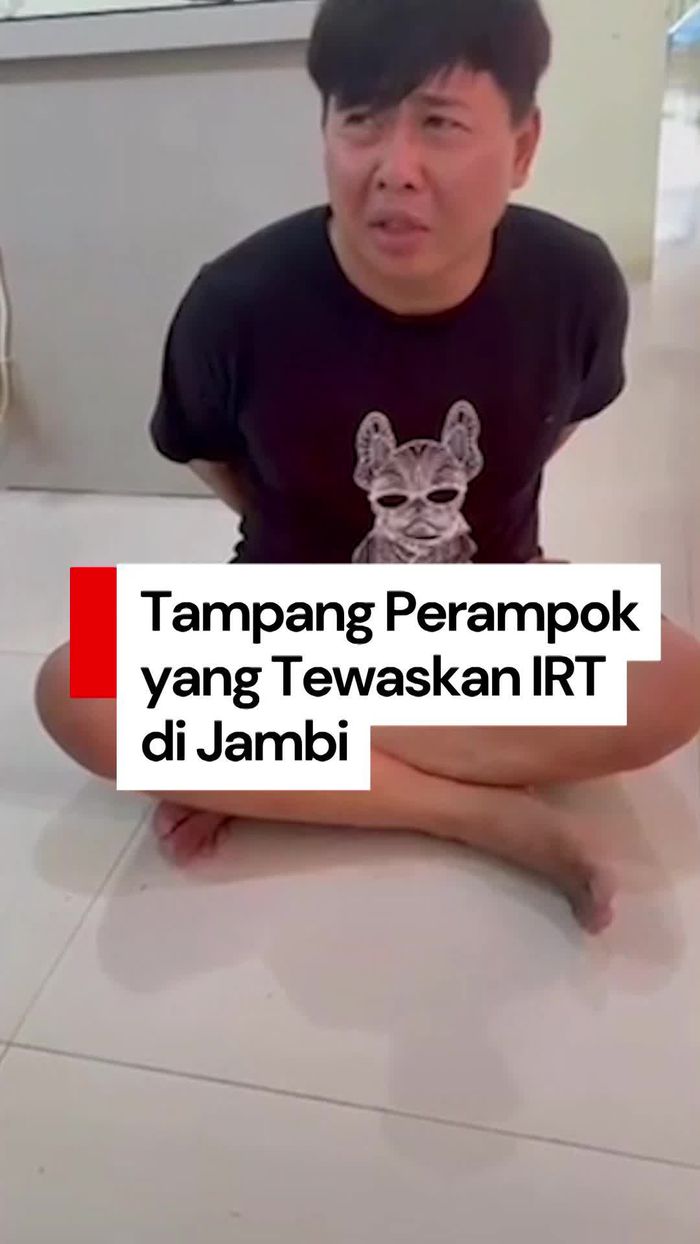 Video: Tampang Perampok yang Tewaskan IRT di Jambi