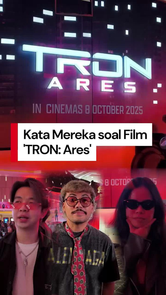 Video Dengerin Reaksi Mereka Nonton TRON: Ares