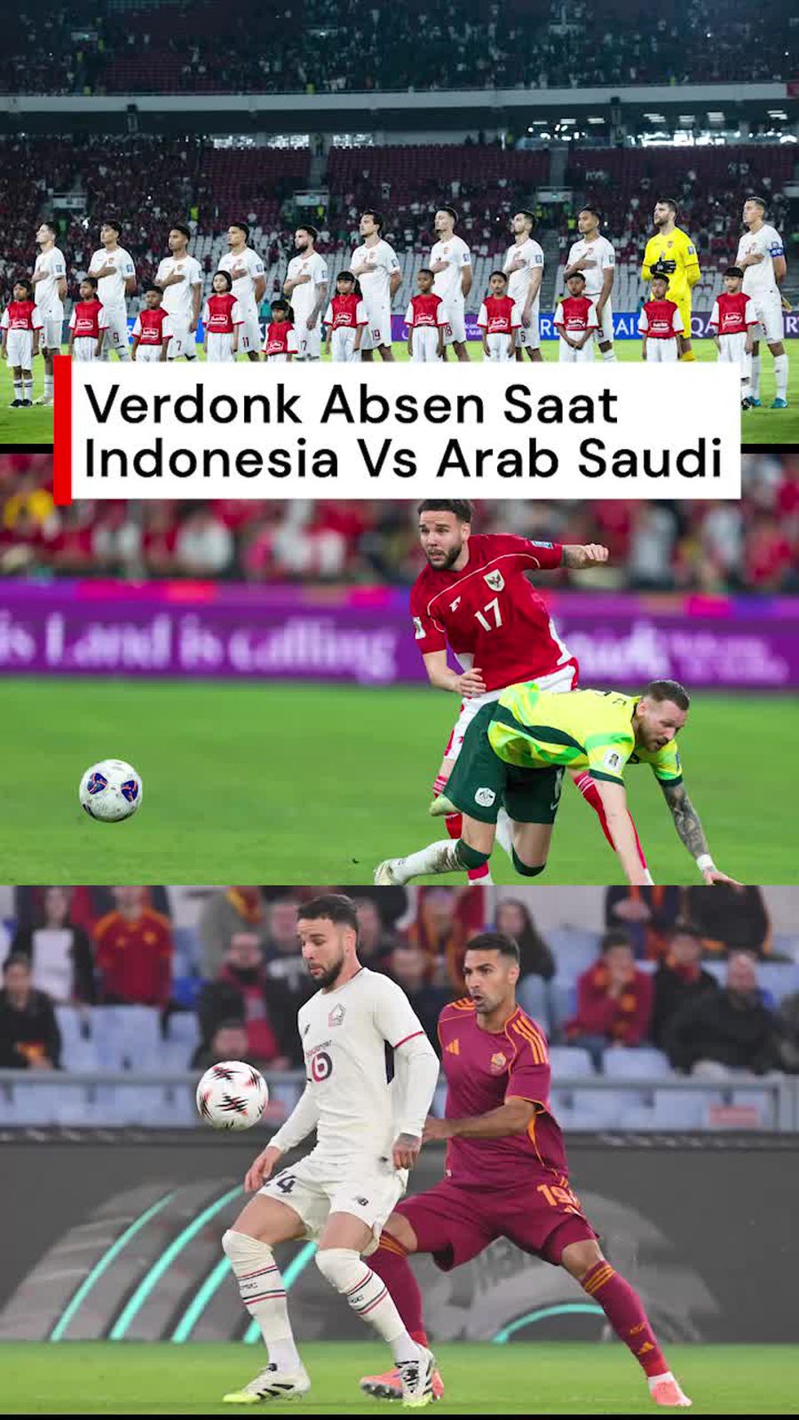 Video: Timnas Indonesia Vs Arab Saudi Tanpa Calvin Verdonk