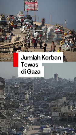 Video: Korban Tewas di Gaza Capai 67.000 Orang, 30% Anak-anak