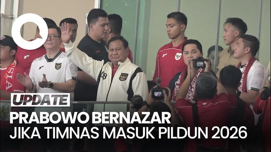 Video Istana: Prabowo Punya Nazar Jika Timnas Lolos Piala Dunia 2026
