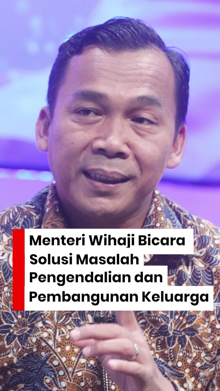 Video: Wihaji: Ada Insentif Bagi Pemda yang Masukkan 30 Indikator Konteks Pembangunan Kependudukan