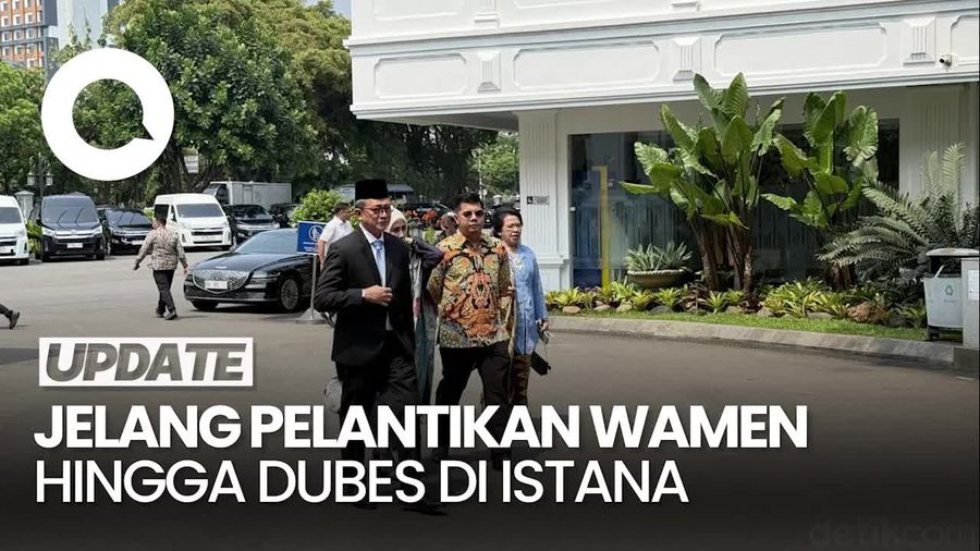 Video: Sejumlah Pejabat Merapat ke Istana Jelang Pelantikan Wamen hingga Dubes Video: Sejumlah Pejabat Merapat ke Istana Jelang Pelantikan Wamen hingga Dubes