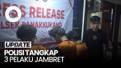 Video: 3 Pelaku Jambret di Makassar Ditangkap, Uangnya untuk Beli Sabu