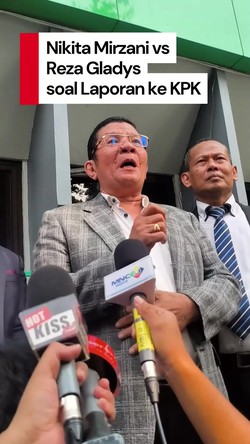 Video Pihak Reza Gladys soal Nikita Mirzani Lapor KPK: Drama Luar Biasa