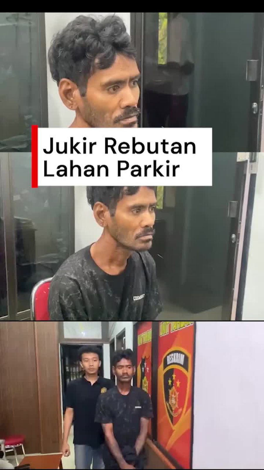 Video: Jukir di Maros Tikam Teman Pakai Badik gegara Rebutan Lahan Parkir