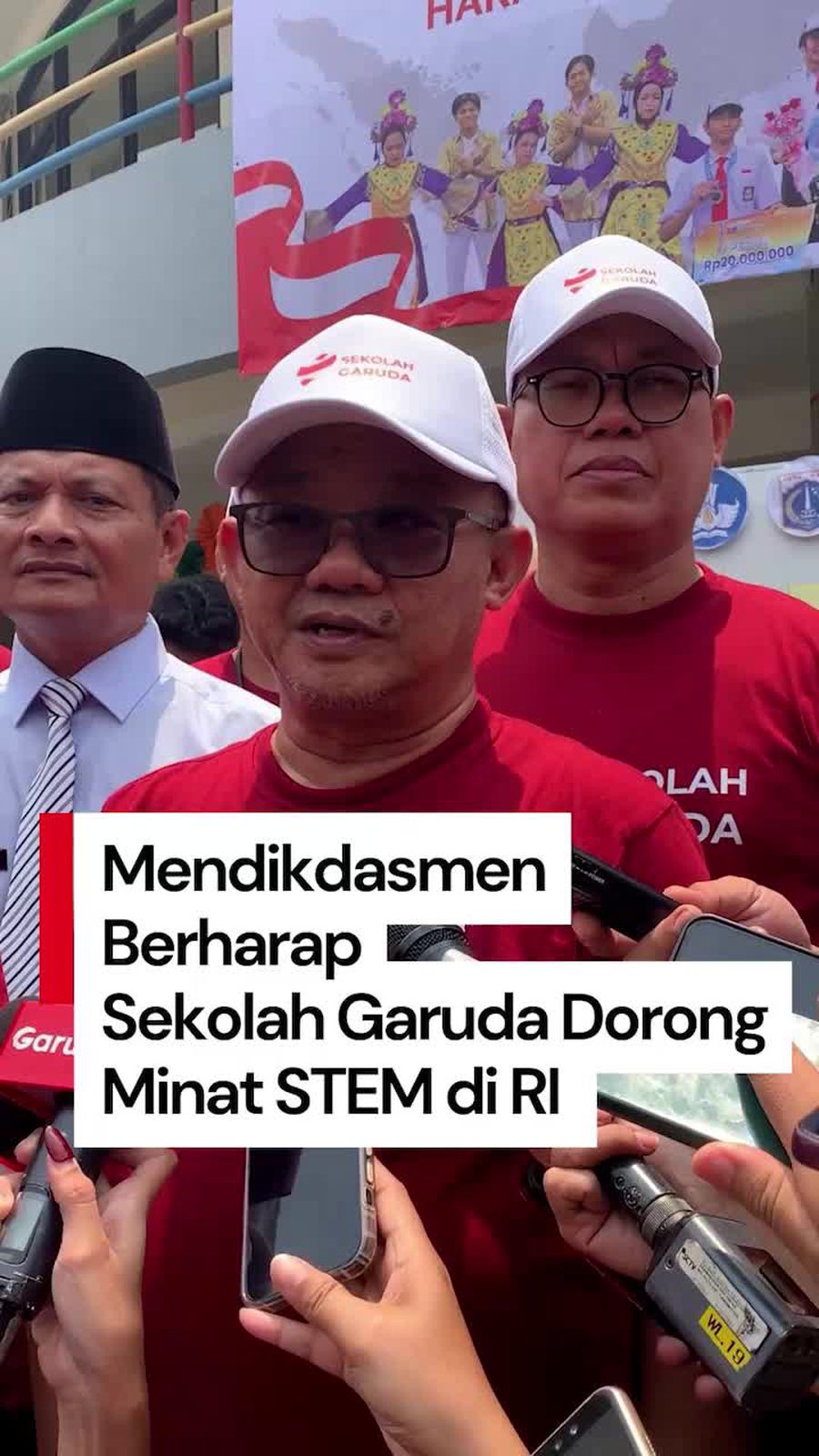 Video: Mendikdasmen Berharap Sekolah Garuda Dorong Minat Bidang STEM di RI