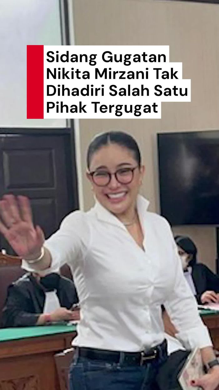 Video: Tergugat Developer Perumahan Tak Hadiri Sidang Perdata Nikita Mirzani