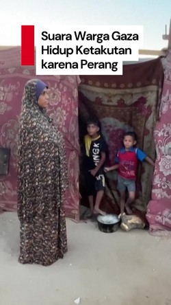 Video: Suara Warga Gaza Hidup Ketakutan Selama 2 Tahun Diserang Israel