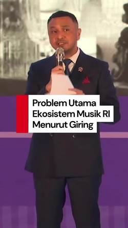 Video Kata Giring, Valuasi Ekonomi RI dari Musik Belum Pernah Dihitung