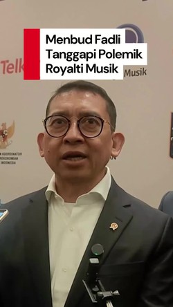 Video Menbud soal Royalti Musik: Semua Pihak Harus Dapat Win-win Solution