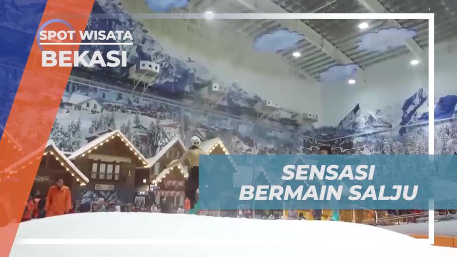 Menikmati Hujan Salju dan Sensasi di Trans Snow World, Bekasi Menikmati Hujan Salju dan Sensasi di Trans Snow World, Bekasi