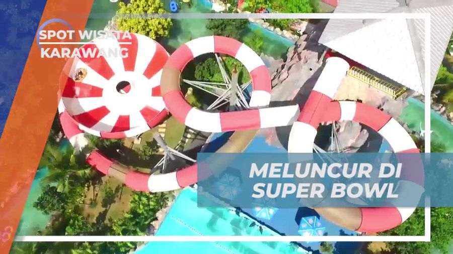Serunya Meluncur di Super Bowl dengan Gaya Bernyanyi di Karawang