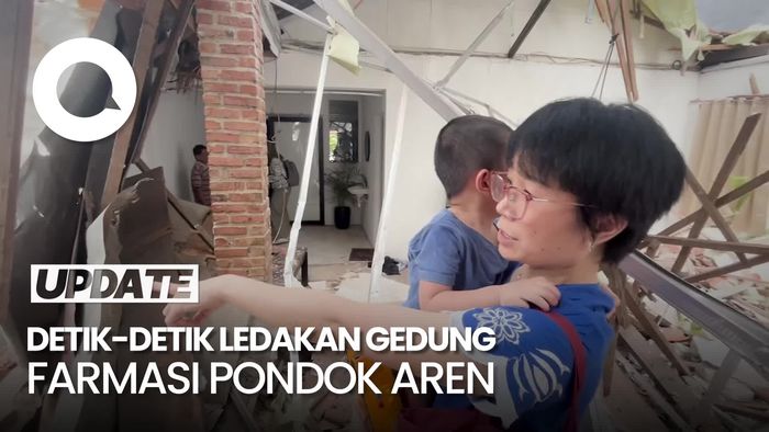 Video: Cerita Ibu Selamatkan Anaknya saat Ledakan Gedung Farmasi Pondok Aren