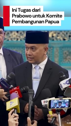 Video: Velix Wanggai Ungkap Tugas dari Prabowo ke Komite Pembangunan Papua