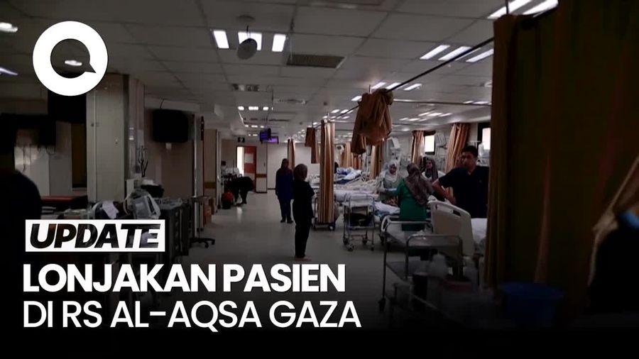 Video: RS Al-Aqsa di Gaza Alami Lonjakan Pasien 3 Kali Lipat